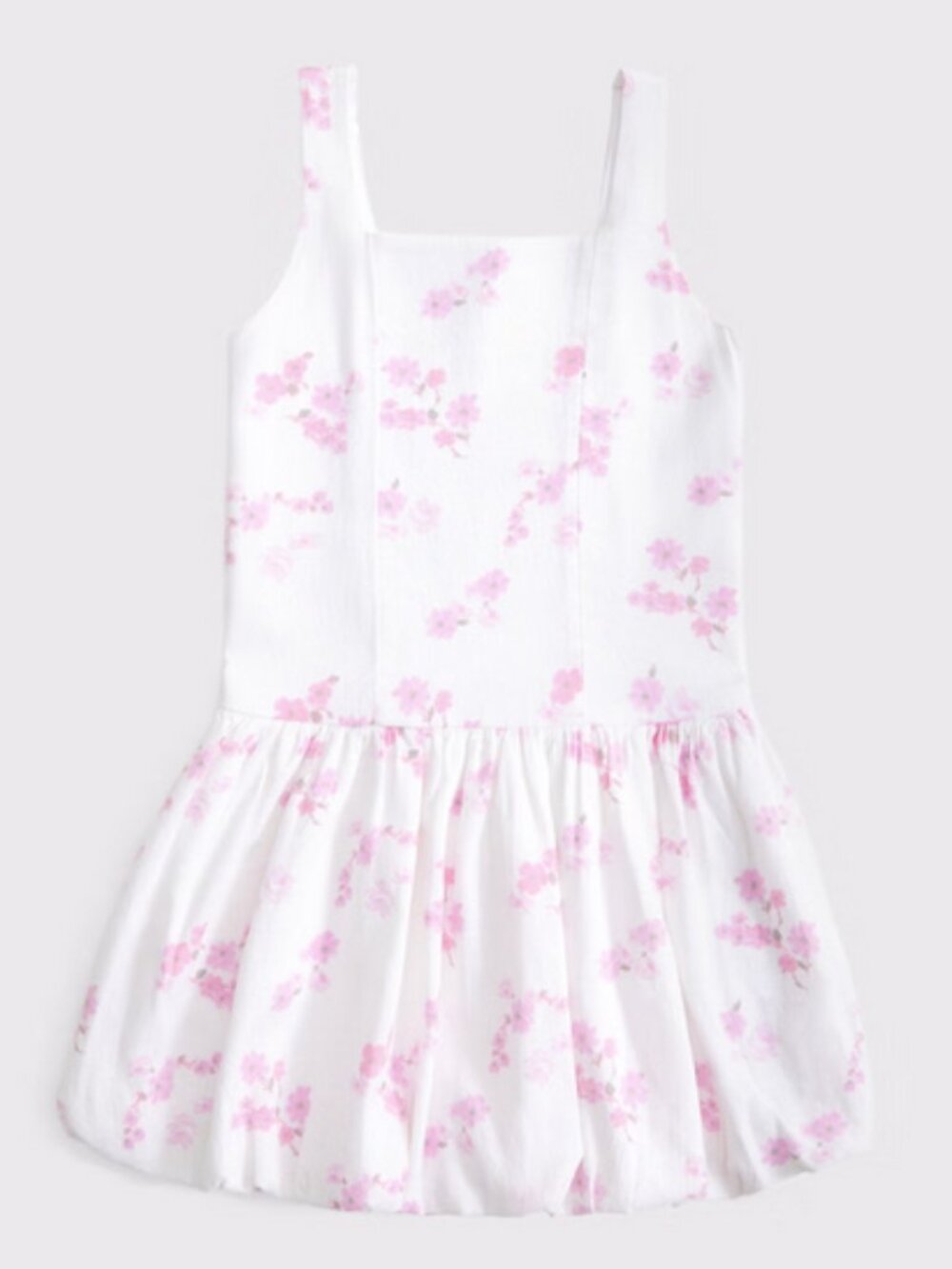 AF Abercrombie & Fitch Girls drop-waist bubble hem mini dress Size 15/16 EUC